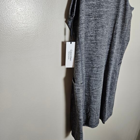 NWT Calvin Klein Active Athletic Performance Tank Dress in Gray Sz Medium - Picture 9 of 12